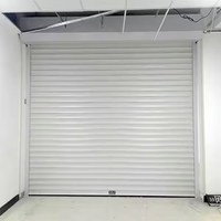 ATMOS 100% Blackout a prueba de viento motorizado inalámbrico inteligente persiana enrollable apertura Vertical Control remoto para puerta de garaje Exterior