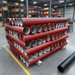 Tubería de Hierro Dúctil K9: QT450-10, Junta Tyton, Revestimiento de Cemento + Zn+<span class=keywords><strong>Bitar</strong></span> Externo, GB/T 13295, para Tuberías de Agua Municipales - Product Image 1