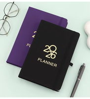 Logo personnalisé impression 2025 A5 quotidien Journal planificateur livre cahier papeterie ensemble avec objectif de vie