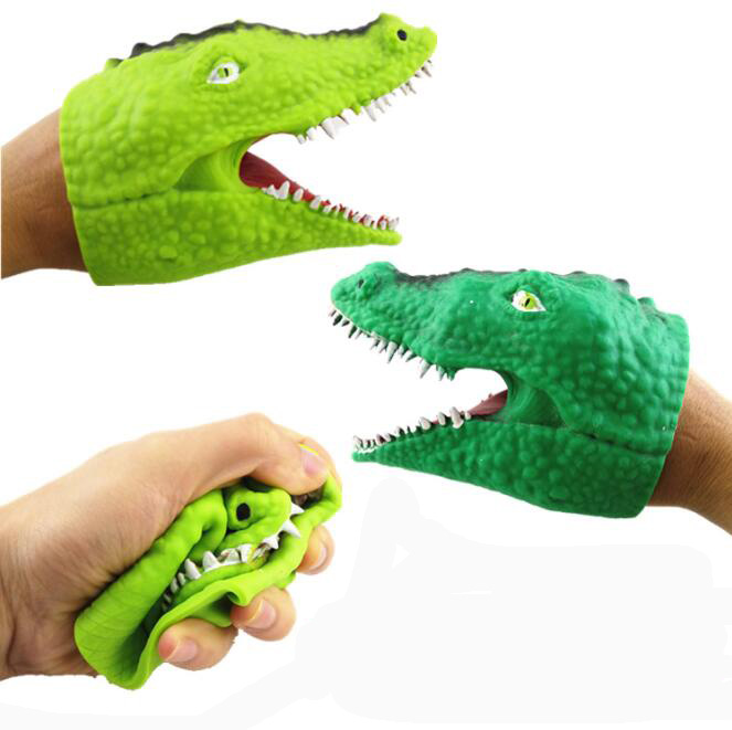 Пластиковая ручная кукла-Акула для рассказов, ТПР, перчатки с головой животного, детские игрушки, подарок, фигурка головы животного, яркая детская игрушка, модель, подарки