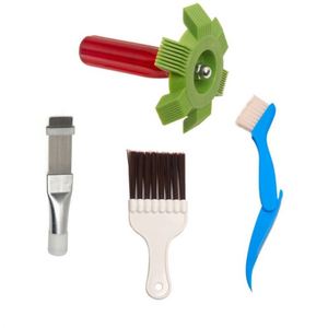 Lot de 2 peignes à ailettes de condenseur, brosse de nettoyage pour serpentin de réfrigérateur, outil de réparation, coffret cadeau - Product Image 3