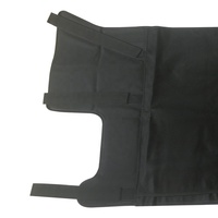Filets de rideaux de rangement de coffre de voiture en tissu noir pour accessoires de voiture jeep jl
