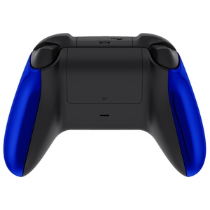 EXtremeRate Chroming Blue Custom Back Panels Handles Cover Shell Replacement Side Rails Grip for Xbox Series X S Controller - Product Image 4