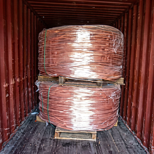 เศษลวดทองแดงบริสุทธิ์สูง 99.99% เศษสายเคเบิลทองแดงรีไซเคิลสำหรับขายส่งราคาส่งออก - Product Image 1