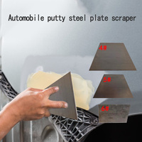 Outil de grattoir de couteau de mastic de fer de bricolage pour l'opération manuelle de peintre de voiture essentielle dans le garage OEM personnalisable