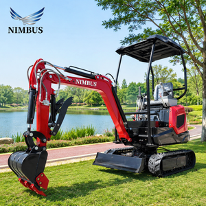 Mini-excavatrice sur chenilles Nimbus ISO Transmission pour terrains en pente, avec refroidissement par radiateur, pour travaux de terrassement - Product Image 1
