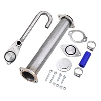 Energie Egr Klep Pijp Kit Voor 2003-2010 Ford 6.0L Diesel Powerstroke Egr Bypass Verwijderen Kit