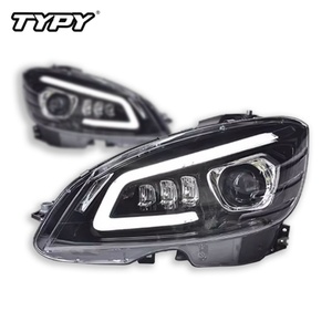 Feux de voiture TYPY pour W204 2007-2011, phare avant à LED complet, projecteur, feux de jour, clignotants pour W204, phares LED neufs 6000k Col - Product Image 1