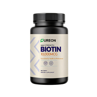 Fabrication OEM ODM de compléments alimentaires pour la croissance des cheveux, comprimés de biotine nourrissants à action rapide, comprimés de biotine 10000 mcg, comprimés de biotine pour la croissance des cheveux