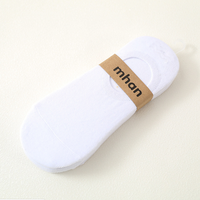 Chaussettes invisibles en coton pour hommes CMAX LOW MOQ, antidérapantes, coupe basse, Calcetines Chaussette