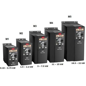 ไดรฟ์มอเตอร์อุตสาหกรรม DANFOSS VLT AutomationDrive 380V สามเฟส ควบคุมแบบเวกเตอร์ 7500W - Product Image 2