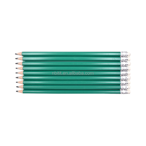 Crayons en plastique Hb sans bois, graphite # 2 Crayons pour l'école et le bureau, vente en gros, prix <span class=keywords><strong>d</strong></span>'usine, avec gomme, logo personnalisé - Product Image 2