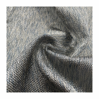 Tissu de rideau tissé en polyester 100% teint uni de luxe pour salon, léger et doux