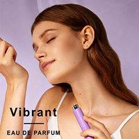 Mini Vibrant Eau De Parfum Aroma Citrus Segar dengan Aroma Jeruk Darah, Grapefruit, Jahe, Basil, Geranium, Vetiver, Wangi Segar dan Portabel