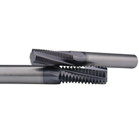 Fresa de Roscar de Perfil Completo para Roscas Americanas UNC UNF, Herramienta CNC de Carburo Sólido