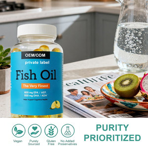 Richtek Label pribadi laut dalam, minyak ikan mentah kualitas tinggi diskon besar Omega 3 Epa & Dha Softgel kapsul dosis untuk dewasa - Product Image 3