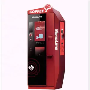 Outdoor Custom Touch Screen Milkshake Gym Cold Mixed Drink Coffee Protein Shake Vendlife Vending Machine