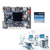RK3566 SOC Android 11.0 Carte Mère DDR4 RAM Wi-Fi LAN pour DisplayPort Ethernet pour Smart Vending Industrial OEM Applications