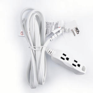 Rallonge à prises multiples-Bobine 3 groupes 50ft 14AWG SJTW 125V 15A avec disjoncteur - Product Image 1