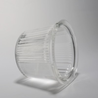 Protection LED extérieure robuste avec diffuseur en verre optique anti-choc pour source de lumière fluorescente AGV