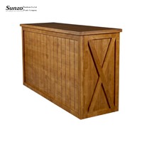Tables de bar pliantes en bois massif modernes pour la maison, le bar, le restaurant, l'hôtel - Meubles de salle à manger commerciaux durables