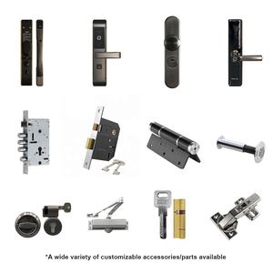 Produttore diretto moderno <span class=keywords><strong>ingresso</strong></span> anteriore di sicurezza per la casa esterno cancello scorrevole in alluminio e acciaio anti-uragano porta perno - Product Image 5