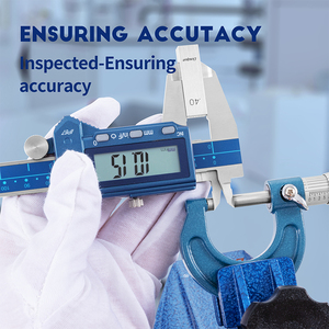 Calibro a corsoio digitale impermeabile a prova di olio in acciaio inossidabile IP67 di alta qualità Dasqua 0-200mm 0-8 "calibro digitale - Product Image 3