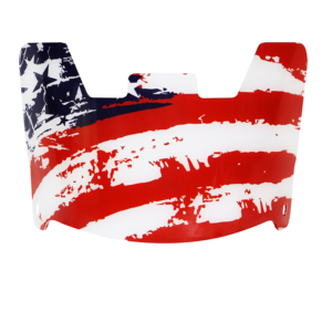 Kích thước đầy đủ Acrylic Bóng Đá Facemask mắt lá chắn để sử dụng chỉ hiển thị-American bóng đá visors cho bộ sưu tập hiển thị loại - Product Image 3