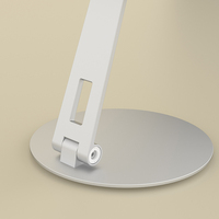 Support de lecture de bureau réglable, nouveau style, portable, pliable, avec base pivotante rotative pour étudiants, en plastique