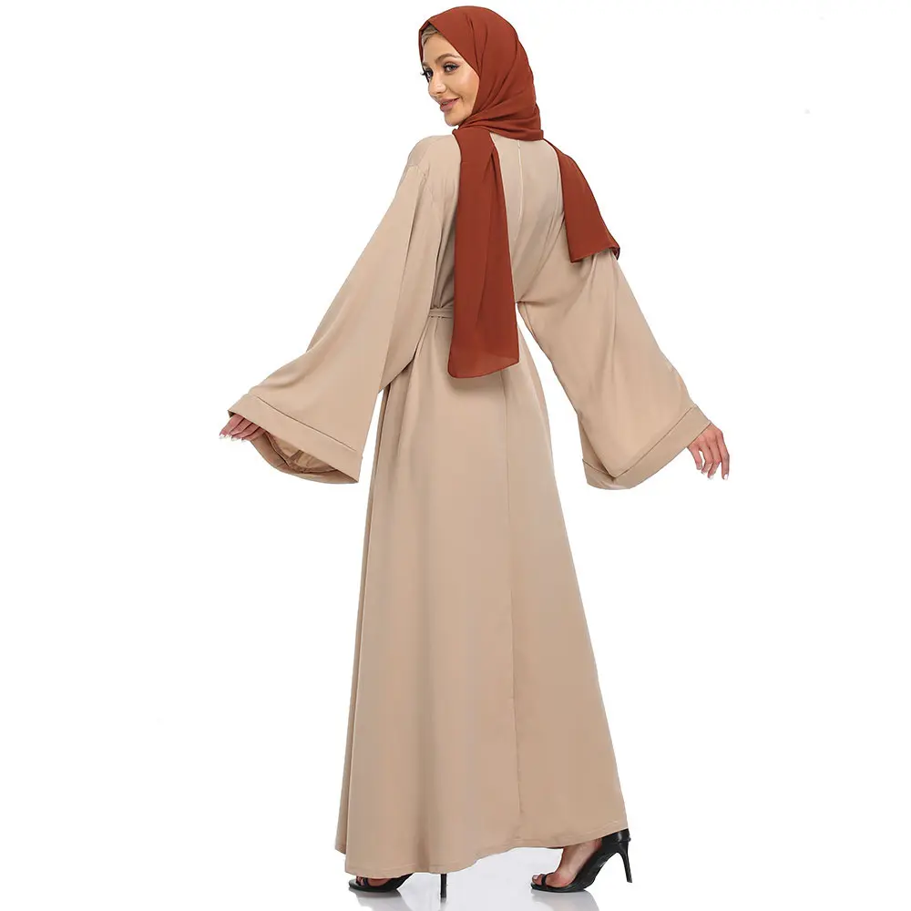 Großhandel Strand Jalabiya Hochzeit Abaya Mode Plus Size Spanien In Dubai Long Bulk Islamische Marok kanis che Arabische Muslimische Kleid