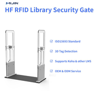 Système de sécurité RFID intelligent 13,56 MHz pour l'automatisation des bibliothèques scolaires avec détection antivol EAS et alarme sonore