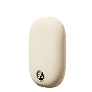 Galet forme 6000mAh chauffe-mains électrique banques d'alimentation Portable chauffé Mini poche chauffe-mains Rechargeable USB cadeau batterie banque - Product Image 4