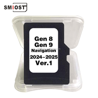 SMIOST Navigation 16GB voiture GPS navigateur CID TF carte logiciel pour Lexus Gen9 V1 Europe GS430 RC F