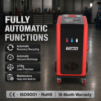 Máquina de Servicio de Aire Acondicionado Totalmente Automática GATmatic GM710A-YF, Recuperación, Recarga y Limpieza de R1234yf, Pantalla LCD, Impresión de Datos, 1.5CFM, 12cc, 1HP, Certificación CE