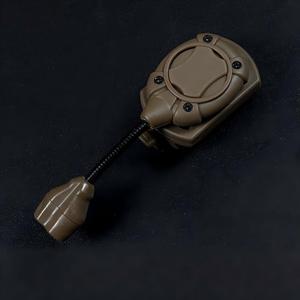 Base de fixation rapide pour lampe de casque portable, accessoire de montage à clip courbé réglable pour la course nocturne et l'équipement d'atelier - Product Image 2