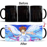 Tasses à gobelet à couleur changeante uniques à sublimation personnalisée fournisseur de tasses à café tasse magique en céramique avec photo