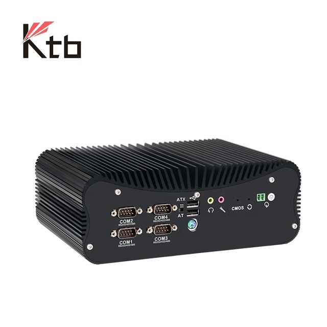 KTB 526 6U Industrial Mini Computer 11Th Gen CPU 2 Intel I225V 2.5G LAN 6 DB9 COM GPIO Industrial Grade Controller Computer
