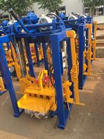 Machine à fabriquer des blocs SHENGYA, nouveau design QM2-45, avec moteur à vibrations puissant pour la production de briques.