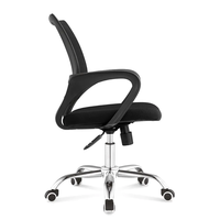 Silla Ejecutiva Ergonómica Giratoria de Lujo Moderna con Malla Completa, Inclinación Eléctrica y Ruedas para Invitados/Gestores, Ideal para Reuniones - Venta Directa de Fábrica