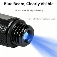 Lampe de visée rechargeable pour arc, LED 3 vitesses réglable, fixation à vis 6/9/11mm, accessoire pour arc composé