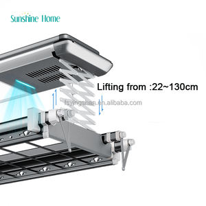Porte-vêtements en aluminium pour cintre de séchage électrique intelligent de haute qualité pour une utilisation intérieure et extérieure et balcon pour vêtements - Product Image 2