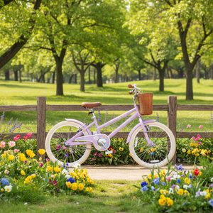 จักรยานเด็ก OEM/ODM ขนาด 12-20 นิ้ว สำหรับเด็กผู้หญิงอายุ 4-12 ปี พร้อมล้อช่วย ตะกร้า และที่นั่ง<span class=keywords><strong>ตุ๊กตา</strong></span> - Product Image 6