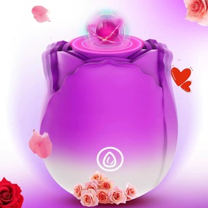 Новый клитор розы игрушка сексуальный 10 скоростей взрослый клитор присоска Роза вибратор и присоска для женщин - Product Image 4