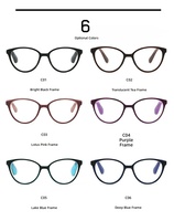 Kacamata Baca Bulat Retro untuk Presbiopi, Bingkai Penuh, Unisex untuk Pria dan Wanita