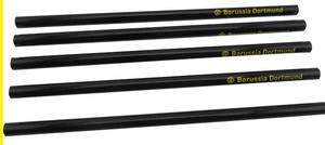 Crayon en bois noir personnalisé avec logo imprimé, crayon multicolore, crayon HB - Product Image 2