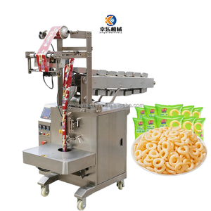 เครื่องบรรจุภัณฑ์อาหารอัตโนมัติแบบแนวตั้งสำหรับบรรจุขนมขบเคี้ยว บิสกิต ป๊อปคอร์น คุกกี้ เม็ดธัญพืช ซอง ถุง ถัง และอาหารพองตัว - Product Image 1