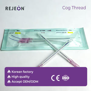 Fil de suture Cog PDO PCL PLLA de haute qualité à bon prix, Fox Eye 19g 23g 21g 60mm 100mm pour la formation en esthétique médicale et les cours de formation de niveau supérieur - Product Image 3
