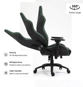 Échantillon gratuit Chaise de sport populaire aux Philippines Chaise de course en cuir pour ordinateur portable Ensemble de chaises de jeu Razers <span class=keywords><strong>Iskur</strong></span> Coussins en mousse haute densité - Product Image 3