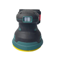 Lijadora Orbital Aleatoria Recargable de Color Personalizado, Lijadora Eléctrica Inalámbrica de Velocidad Variable para Pulir Pisos y Muebles