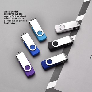 X619gitra Custom Logo Swivel USB 2.0/3.0 Flash Drive 2GB to 128GB Sample Metal Plastic USB Stick New 4GB 16GB 32GB 64GB Products